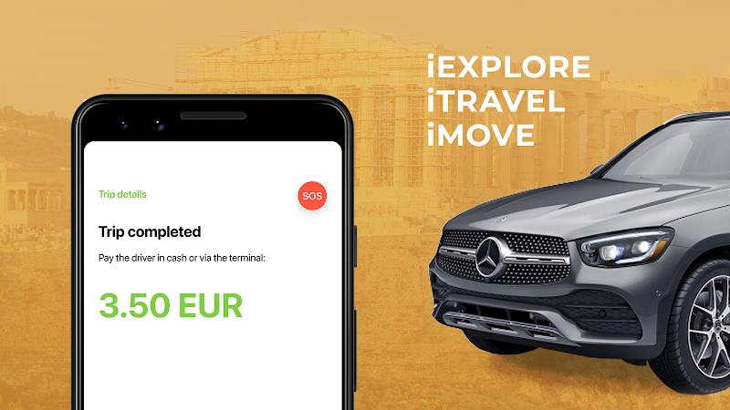 iMove Ride App in Greece Schermafbeelding 2