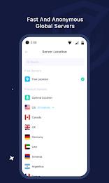 Radar VPN - Fast VPN Proxy Pro Captura de tela 2