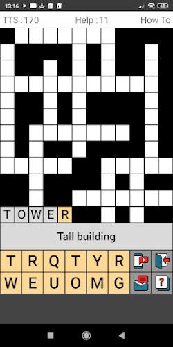 Mini Crossword Puzzle Tangkapan skrin 2