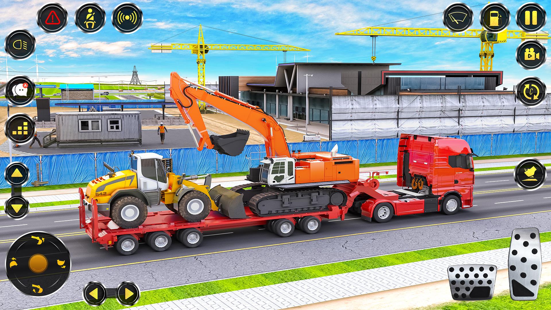 City Construction JCB Game 3D Captura de tela 2