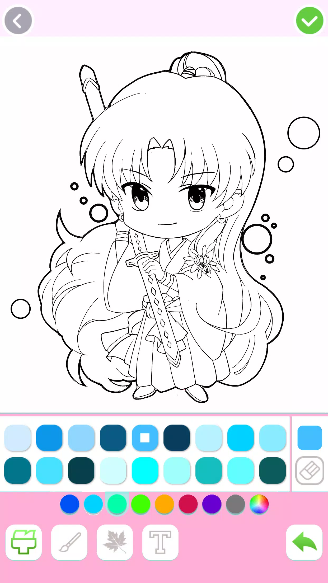 Cute Drawing : Anime Color Fan ภาพหน้าจอ 2