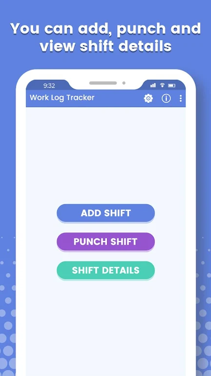 Work Log - Work Hours Tracking Скриншот 1