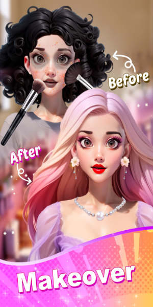 Sara's Secret: Merge&Makeover Captura de pantalla 0