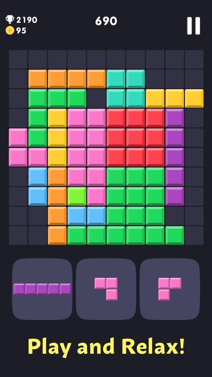 Blocks Classic Blast Puzzle Скриншот 1