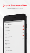 Japan VPN Browser Pro Captura de pantalla 2