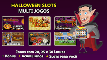 Halloween Slots 30 Linhas Schermafbeelding 1