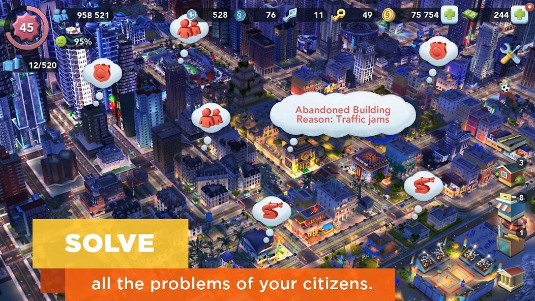 SimCity BuildIt Mod Schermafbeelding 3