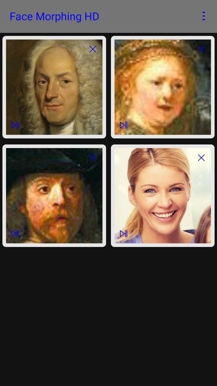Faces Video Morph Animator Captura de pantalla 3