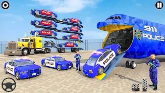 Police Transport Car Parking スクリーンショット 1