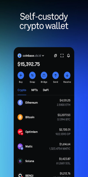 Coinbase Wallet Captura de tela 1