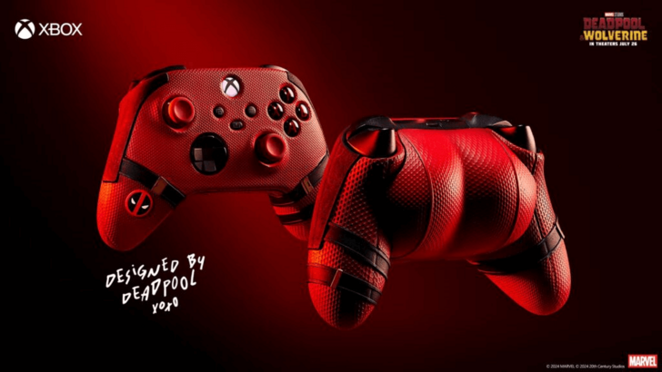 Butt Xbox and Controller de Deadpool avec une torsion