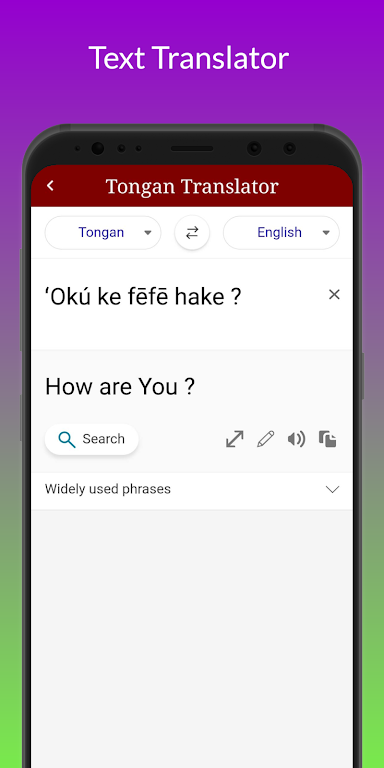 Tongan Translator Captura de tela 2