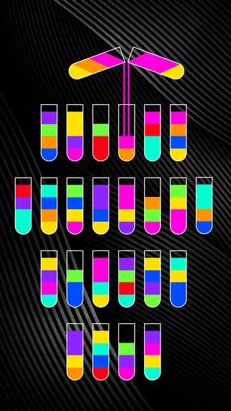 Schermata SortPuz 3D: Water Color Sort 1