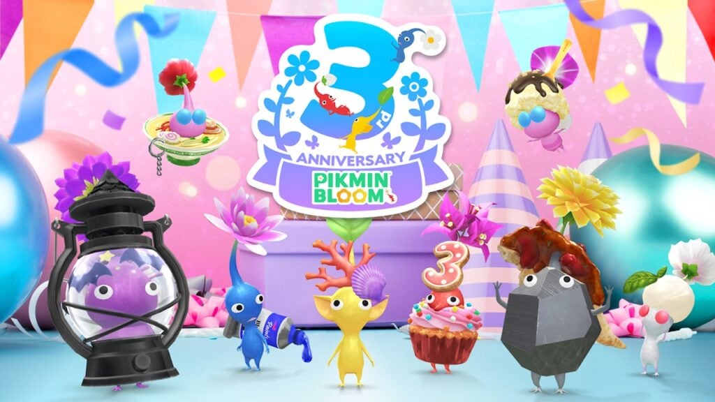 甘いカップケーキとパーティーウォークで Pikmin Bloom の記念日を祝いましょう!