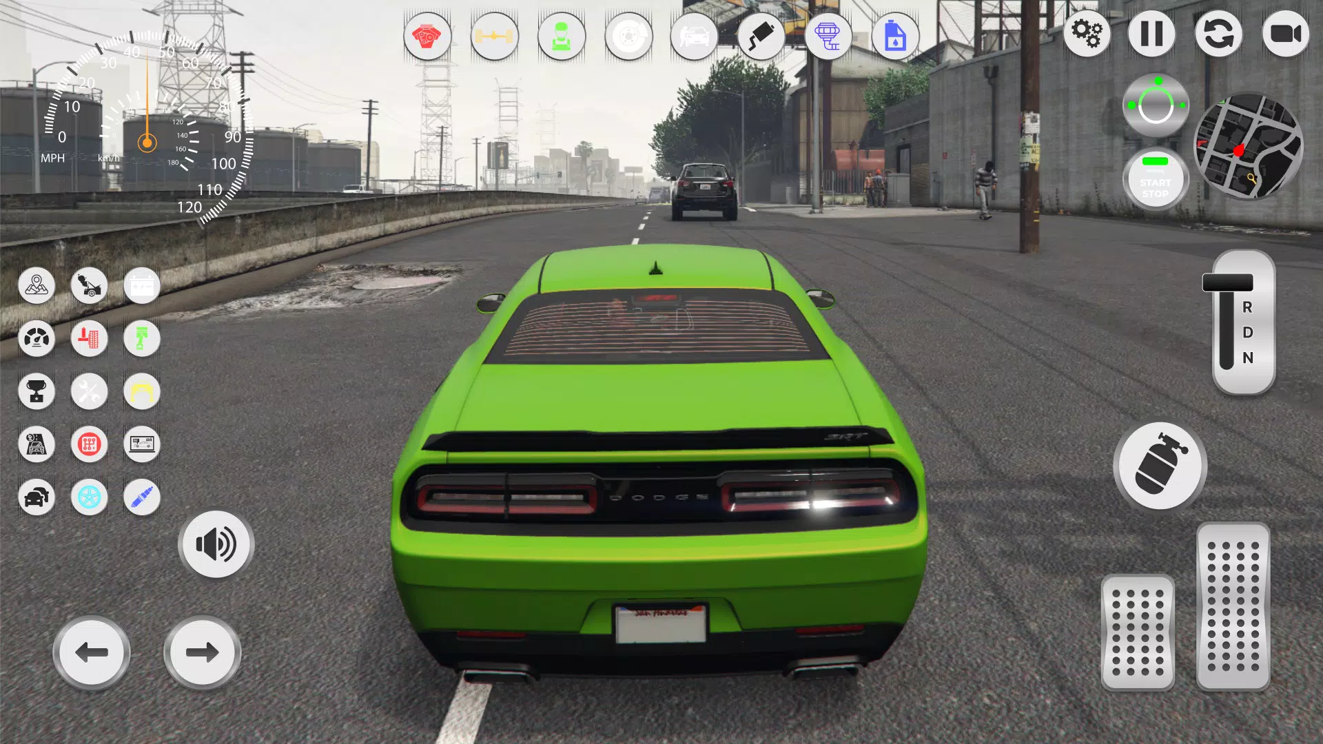 Schermata Race Muscle: Dodge Challenger 1