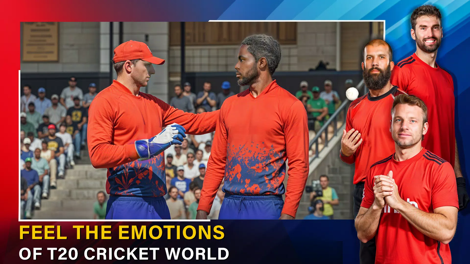 Cricket Champions Real 3D Game Captura de tela 3
