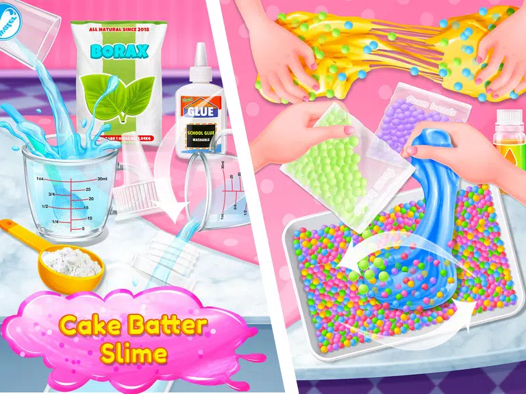 Slime DIY Simulator: Super Fun Tangkapan skrin 1