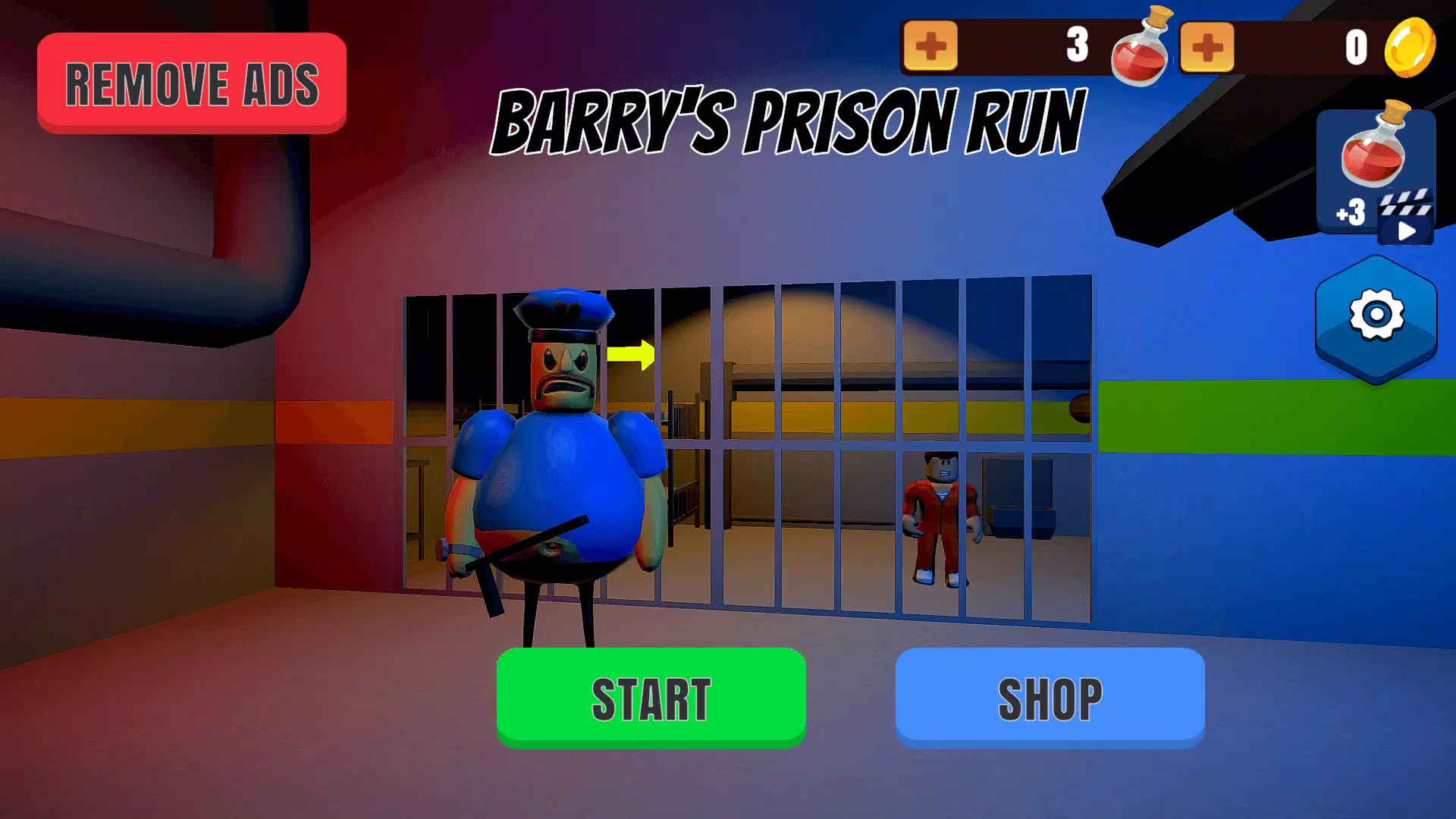 Obby Prison Escape Captura de tela 0