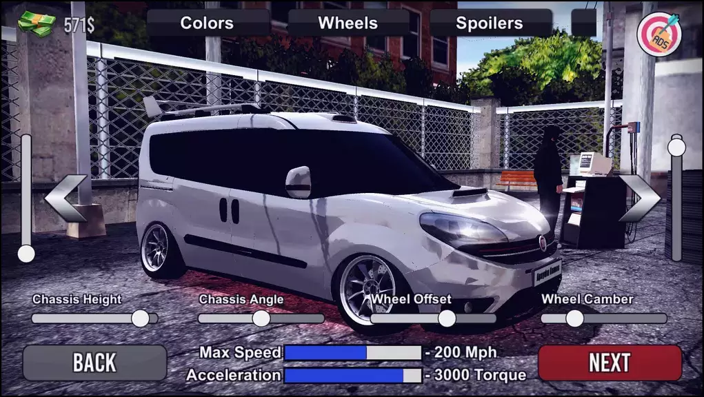 Doblo Drift Simulator Capture d'écran 1