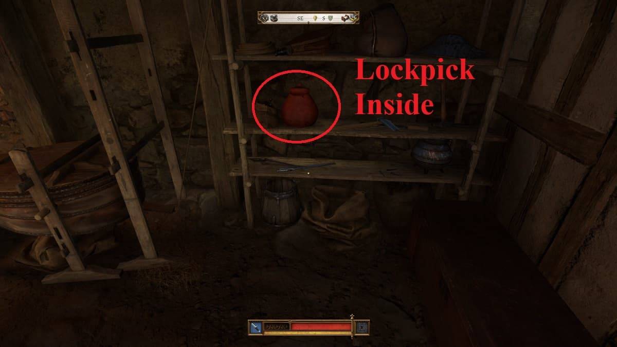 Trosky Lockpick -locatie in Kingdom Come: Deliverance 2