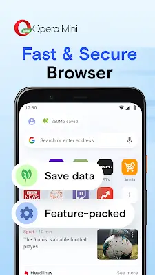 Браузер Opera Mini Скриншот 0