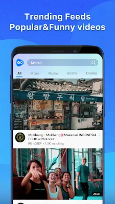 GoTube: Video & Music Player Скриншот 1