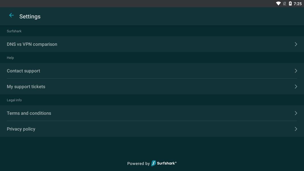 Trust DNS ภาพหน้าจอ 1