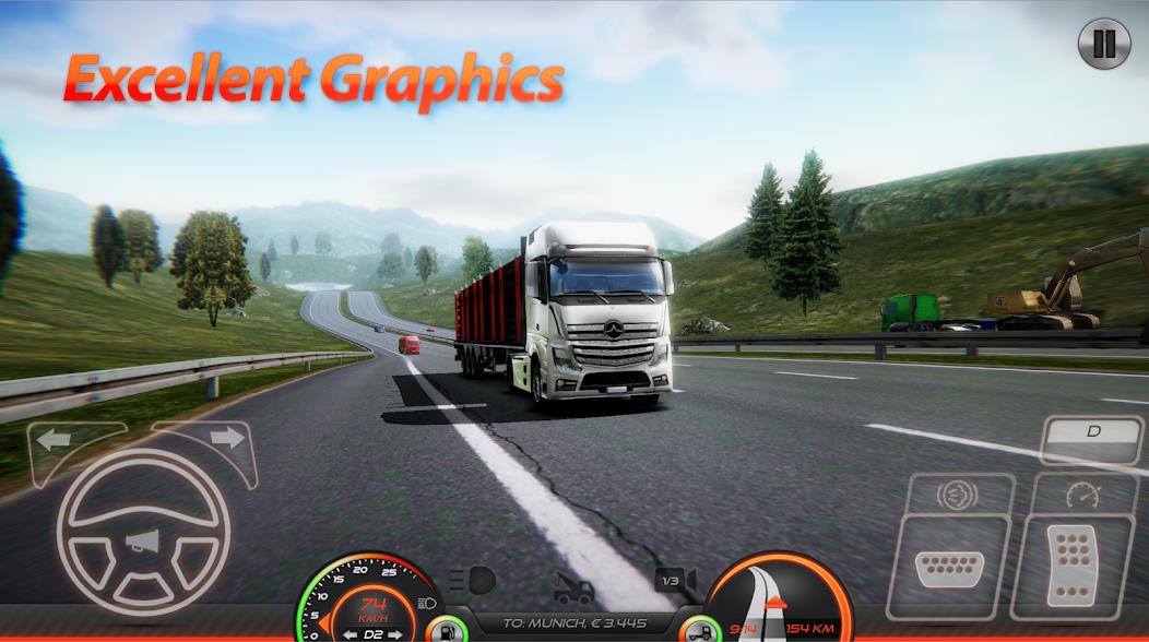 Truckers of Europe 2 Mod Captura de pantalla 0