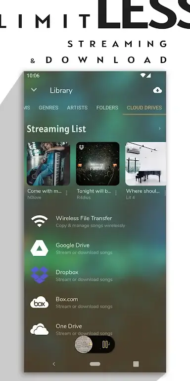 Flowie Music Player Captura de tela 3