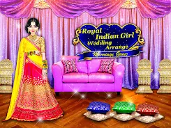 Indian Wedding Princess Salon Captura de pantalla 0