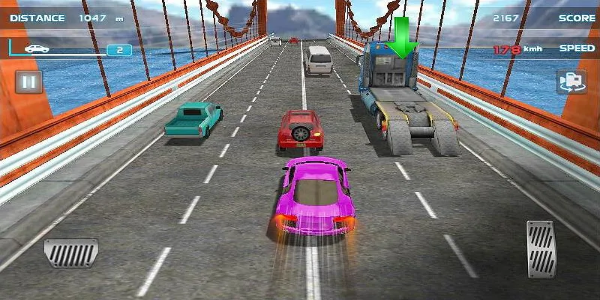 Turbo Driving Racing 3D স্ক্রিনশট 1