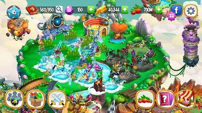 Schermata Dragon City Mobile 3