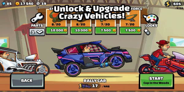 Hill Climb Racing 2 ဖန်သားပြင်ဓာတ်ပုံ 2