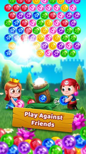 Bubble Shooter - Flower Games Schermafbeelding 2