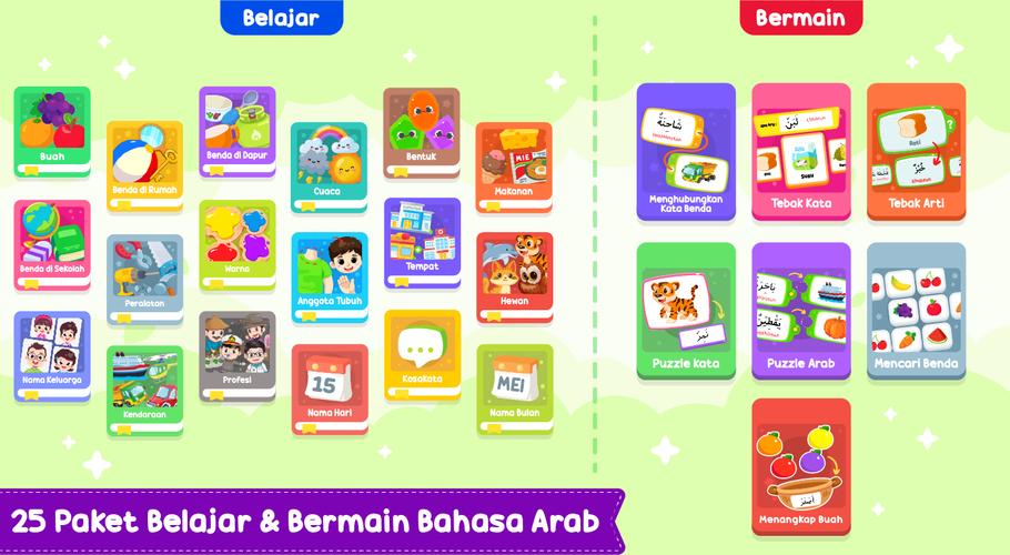 Belajar Bahasa Arab Zrzut ekranu 0