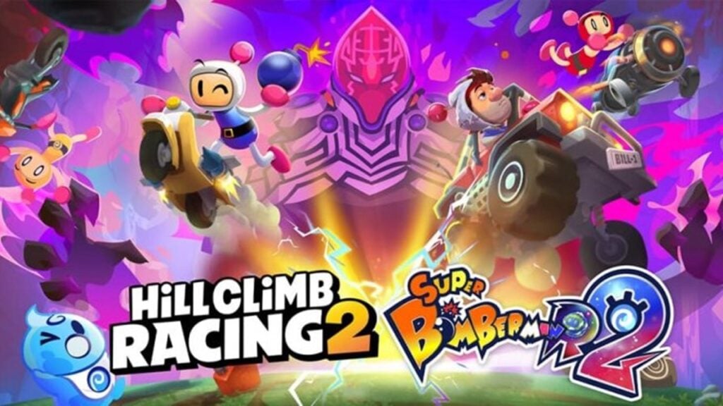 Super Bomberman R 2即將參加Hill Climb Racing 2！