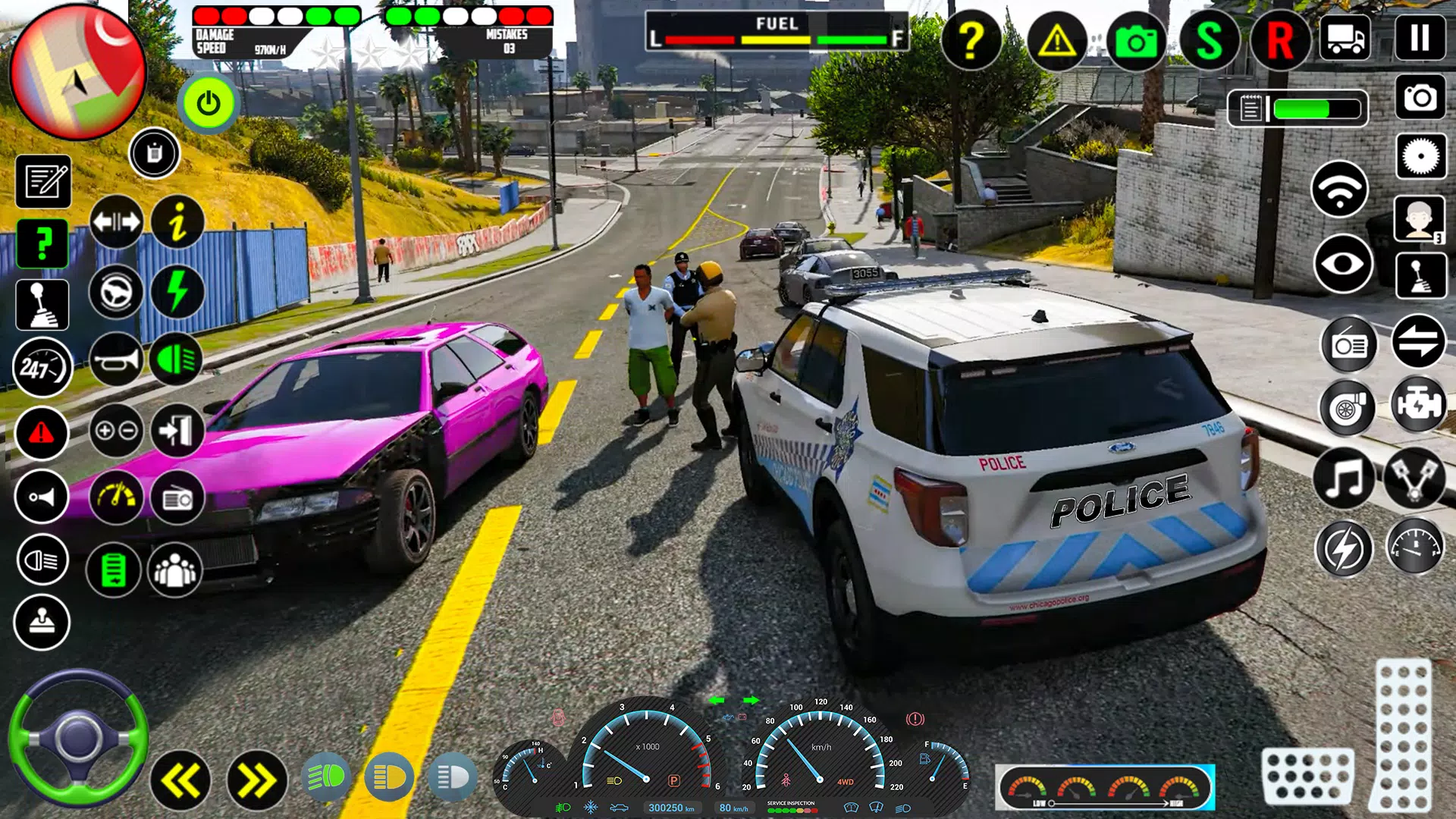 Real Police Chase Simulator 3d ภาพหน้าจอ 3