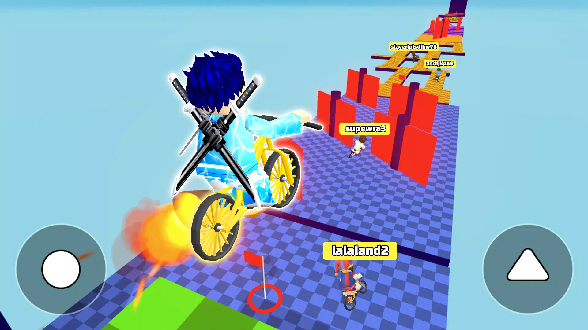 Bike Parkour: Obby Game Скриншот 1