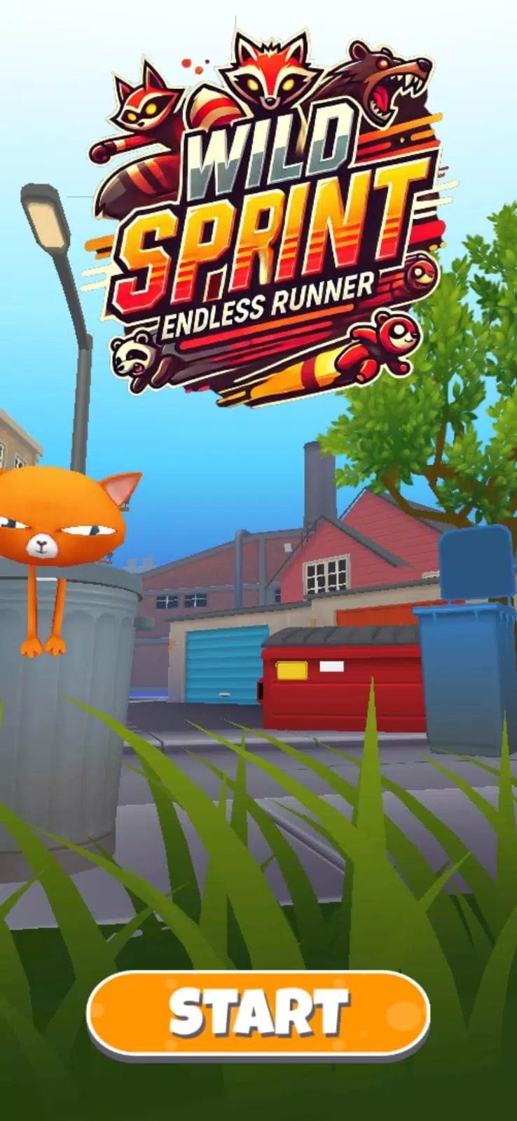 Wild Sprint: Endless Runner Ảnh chụp màn hình 1