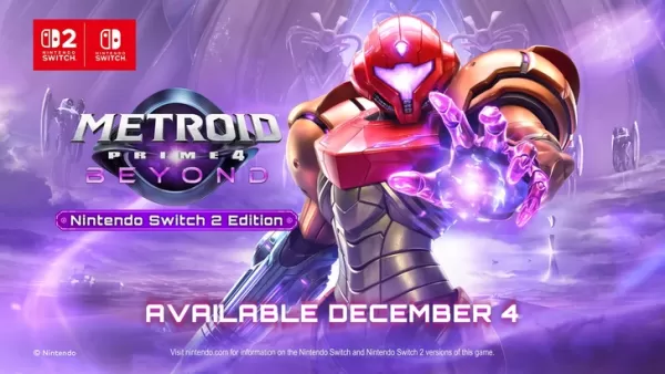 Metroid Prime 4: Beyond Gameplay Trailer Shows Switch 2 Features and Akira Reference