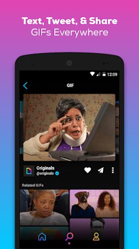 GIPHY: GIF & Sticker Keyboard Ekran Görüntüsü 3