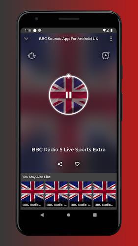 BBC Sounds App For Android UK ဖန်သားပြင်ဓာတ်ပုံ 1