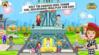 My City: Paris – Dress up game Tangkapan skrin 2