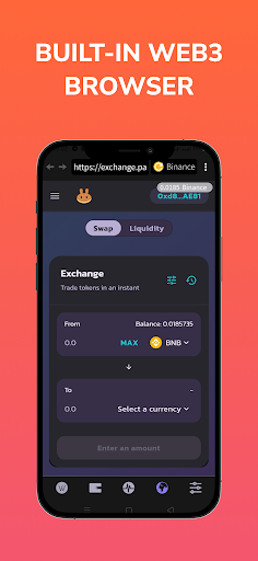 WalletSwap Crypto Wallet স্ক্রিনশট 0