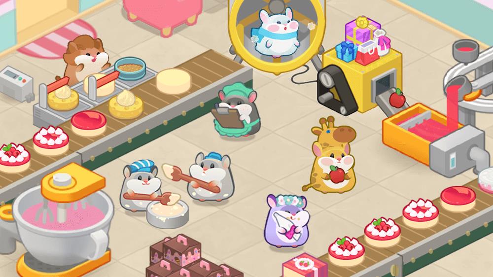 Hamster Cake Factory Captura de pantalla 1