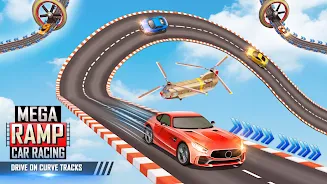 Mega Ramp Car Racing Master 3D स्क्रीनशॉट 2