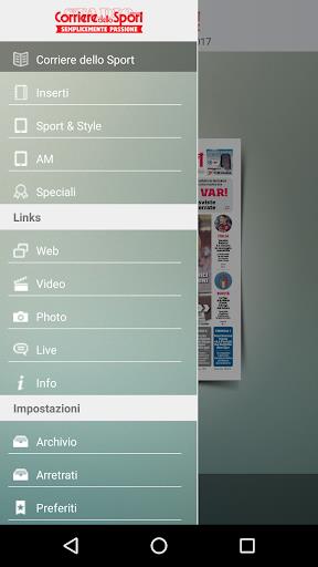 Corriere dello Sport HD Ekran Görüntüsü 1