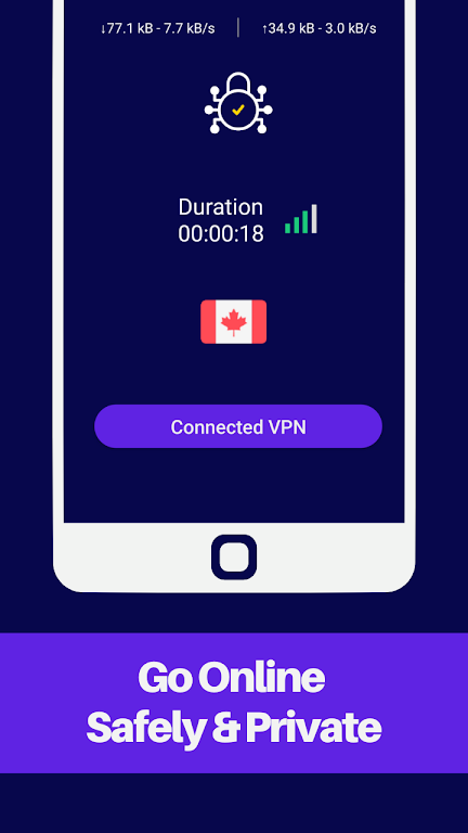 World VPN Proxy - Peace VPN Captura de tela 1