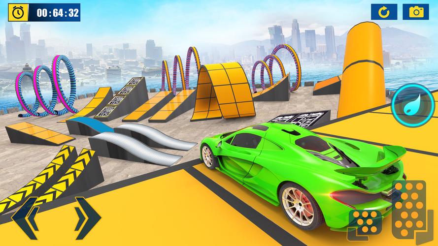 Crazy Car Stunt: Car Games 3D ဖန်သားပြင်ဓာတ်ပုံ 3