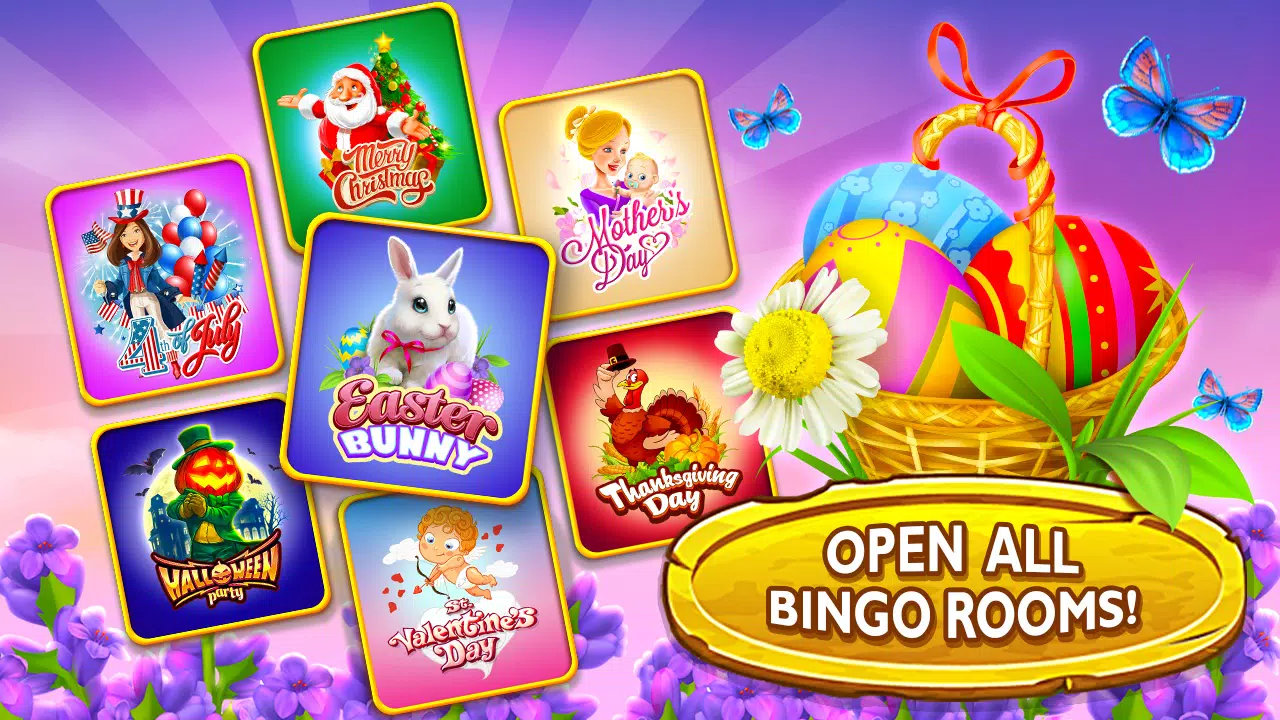 Easter Bunny Bingo Captura de pantalla 1